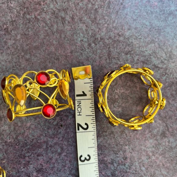 2/$15💙 Set of 8 Napkin Rings, NWOT - Picture 3 of 4